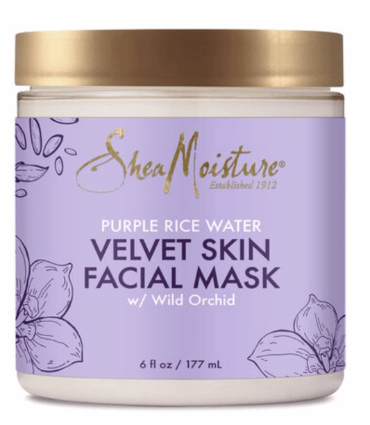 Shea Moisture - Purple rice water - "Velvet Skin" face mask - 177ml - Shea moisture - Ethni Beauty Market