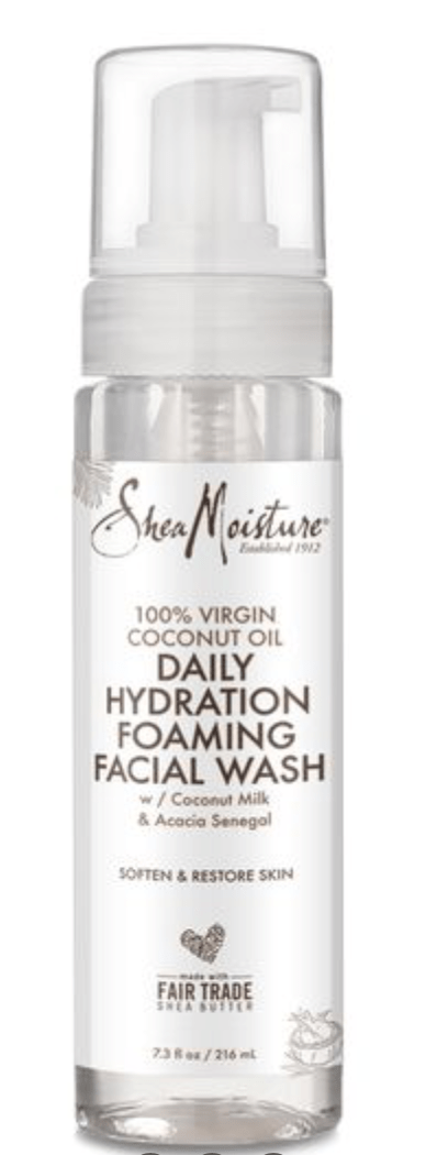 Shea Moisture - 100% Virgin Coconut Oil - Mousse nettoyante visage "daily hydration" - 216ml - Shea Moisture - Ethni Beauty Market