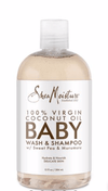 Shea moisture - Baby - Cleanser & Shampoo "100% virgin coconut oil" - 382ml - Shea Moisture - Ethni Beauty Market