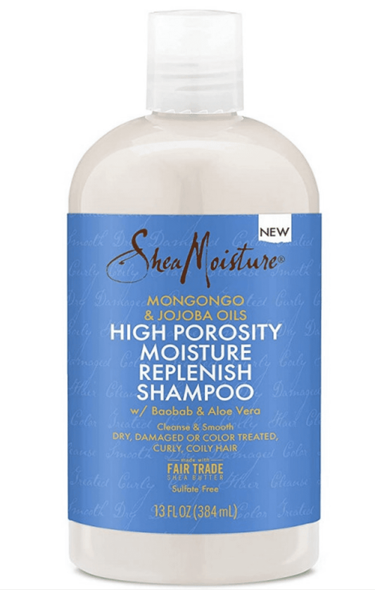 Shea Moisture - Mongogo & Jojoba - Shampoing cheveux poreux "moisture replenish" - 384ml - Shea Moisture - Ethni Beauty Market