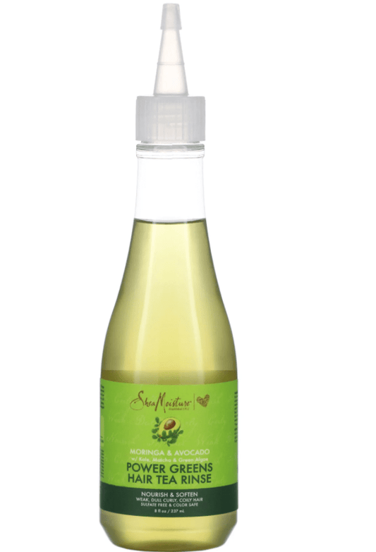 Shea Moisture - Moringa & Avocado - Rinçage capillaire au thé "power greens" - 237ml - Shea Moisture - Ethni Beauty Market