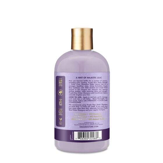 Shea Moisture - Shampoing force + protection de la couleur "Strength Color Care Shampoo" - 399ml - Shea Moisture - Ethni Beauty Market