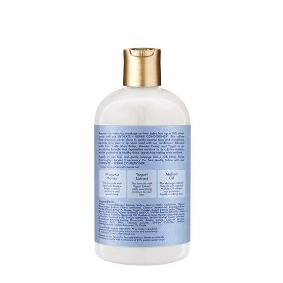 Shea Moisture - Shampoing hydratant et réparateur au miel de Manuka et au yogourt - 384ml - Shea Moisture - Ethni Beauty Market