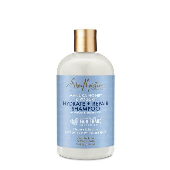 Shea Moisture - Shampoing hydratant et réparateur au miel de Manuka et au yogourt - 384ml - Shea Moisture - Ethni Beauty Market