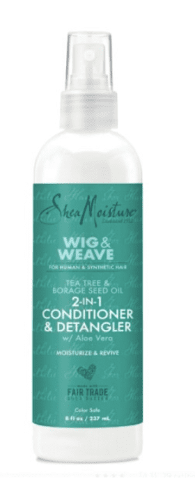 Shea Moisture - Wig and Waves - Spray revitalisant "2-en-1 conditioner & detangler" - 337ml - Shea Moisture - Ethni Beauty Market