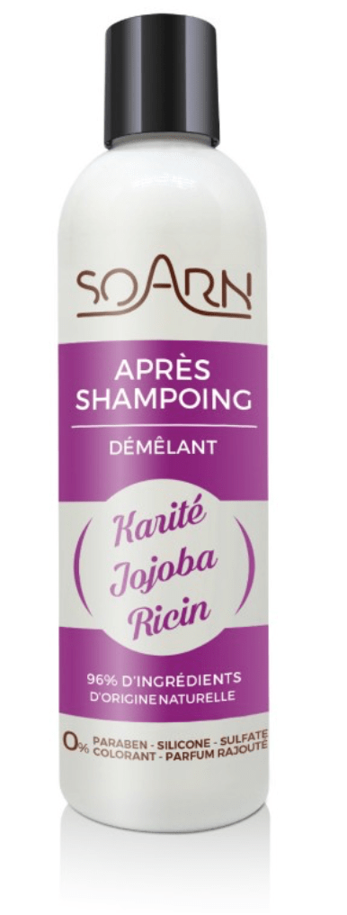 Soarn - Karité & Jojoba & Ricin - Après-shampoing "démêlant" - 250 ml - Soarn - Ethni Beauty Market