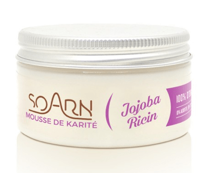 Soarn - Mousse de Karité cheveux & corps "Jojoba Ricin" - 100ml - Soarn - Ethni Beauty Market