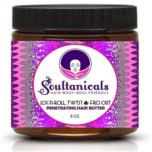 Soultanicals - Beurre nourrissant « Loc-N-Roll » - 226ml - Soultanicals - Ethni Beauty Market