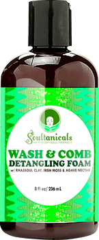 Soultanicals - "Wash & comb detangling foam" moisturizing shampoo - 236ml - Soultanicals - Ethni Beauty Market