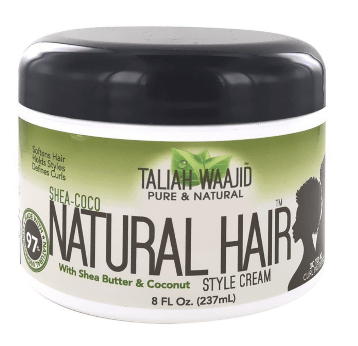 Taliah Waajid - Pure & Natural - "Natural hair" styling cream - 237ml - Taliah Waajid - Ethni Beauty Market