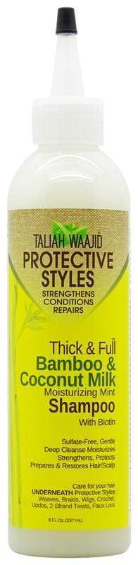 Taliah Waajid - Bamboo Biotin & Basil - Shampoing hydratant "menthe" - 237ml - Taliah Waajid - Ethni Beauty Market