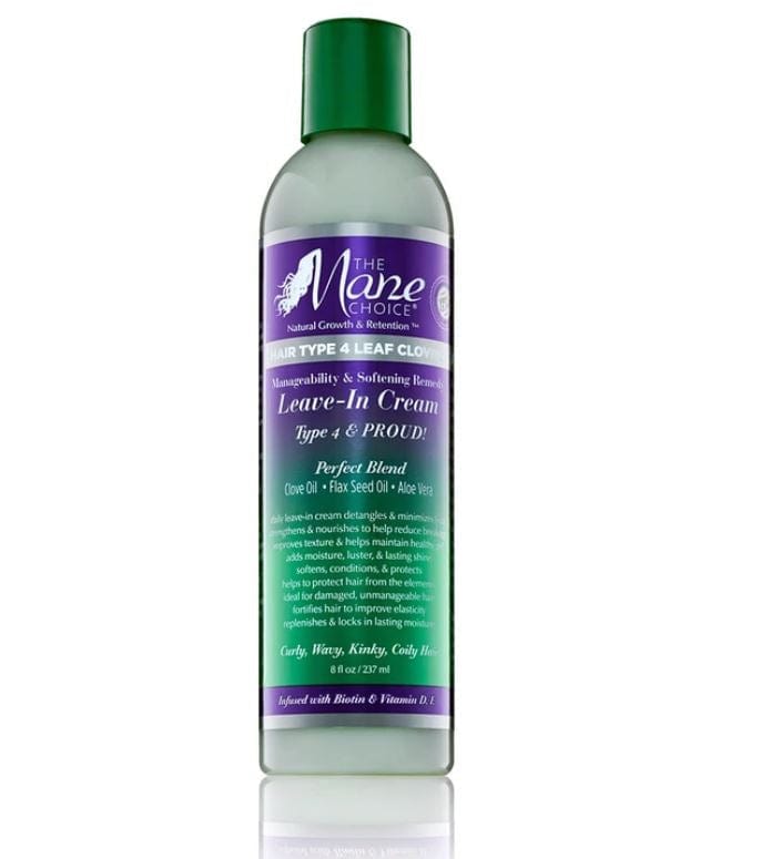 The Mane Choice - Hair type 4 leaf clover - Leave-in "type 4 & proud" - 237ml - The Mane Choice - Ethni Beauty Market