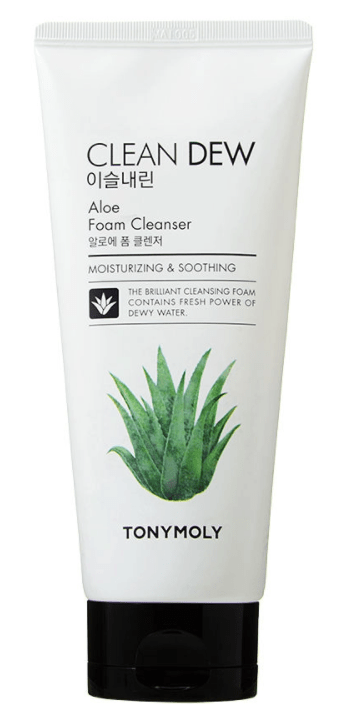 TONYMOLY - Clean Drew - "Aloe" facial cleansing foam - 180ml - TONYMOLY - Ethni Beauty Market