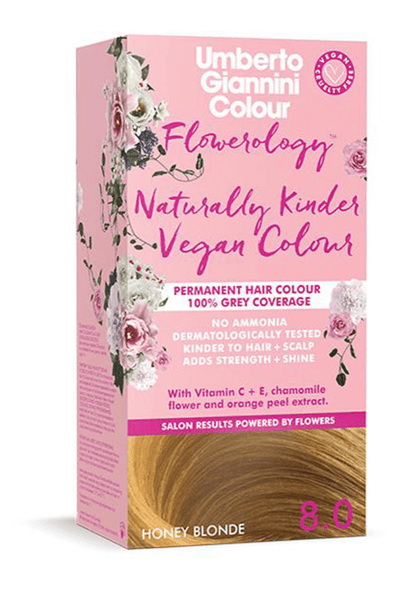 Umberto Giannini - Flowerology - Coloration permanente "Naturally Kinder" - 195ml - Umberto Giannini - Ethni Beauty Market