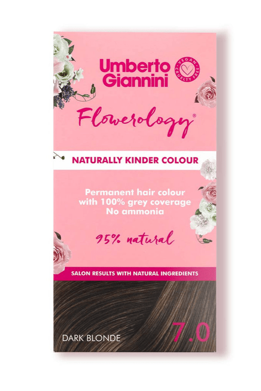 Umberto Giannini - Flowerology - Coloration permanente "Naturally Kinder" - 195ml - Umberto Giannini - Ethni Beauty Market
