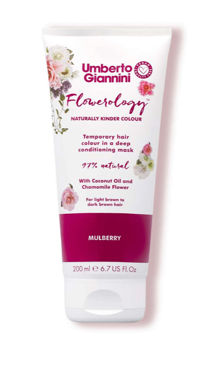 Umberto Giannini - Flowerology - Masque colorant temporaire "mulberry"  - 200ml - Umberto Giannini - Ethni Beauty Market