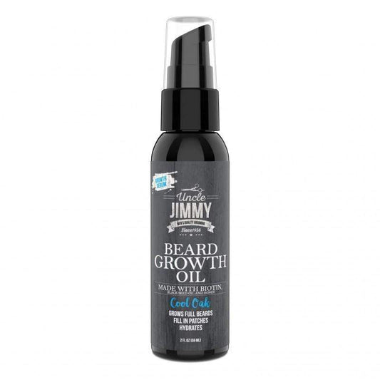 Uncle Jimmy - Huile pour la barbe "Breard Growth Oil" - 57 ml - Uncle Jimmy - Ethni Beauty Market