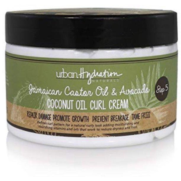 Urban Hydration - Crème pour boucles à l'huile de ricin jamaïcaine et avocat - 280ml - Urban Hydration - Ethni Beauty Market