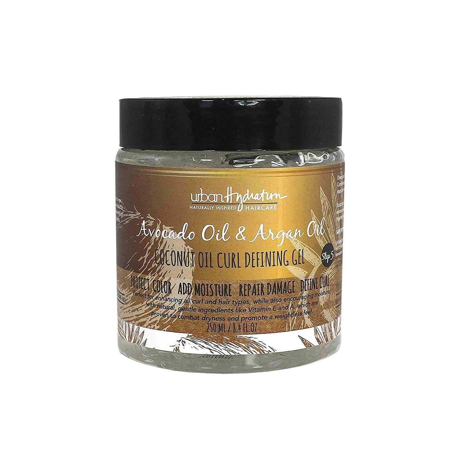 Urban Hydration - Gel de définition à l'huile d'avocat & huile d'argan - 250ml - Urban Hydration - Ethni Beauty Market