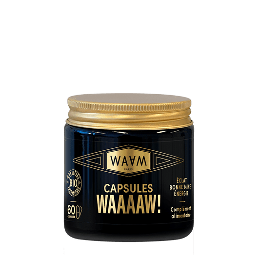 Waam - Vegan food supplement “Waaam!” capsules - 30g - WAAM - Ethni Beauty Market