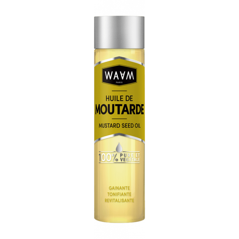 Waam - Huile de moutarde "Mustard Oil" - 75ml - WAAM - Ethni Beauty Market