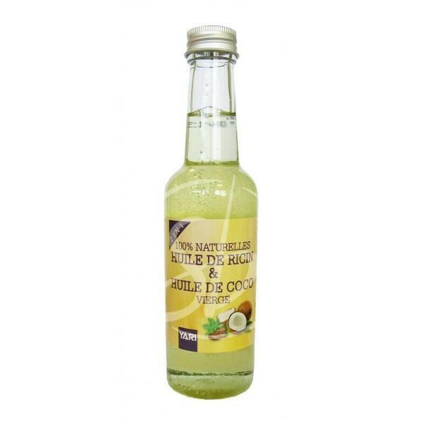 Yari - Huile 2 en 1 au ricin et à la coco 100% naturelle - 250ml - Yari - Ethni Beauty Market