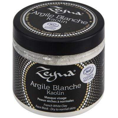 Zeyna - Masque reminéralisant à l'argile kaolin blanche pour le visage - Peaux sèches à normales - 90 g - Zeyna - Ethni Beauty Market